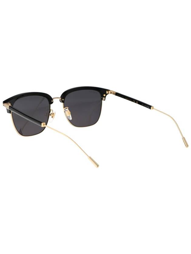 Eyewear Logo Sunglasses Gold Black - GUCCI - BALAAN 5