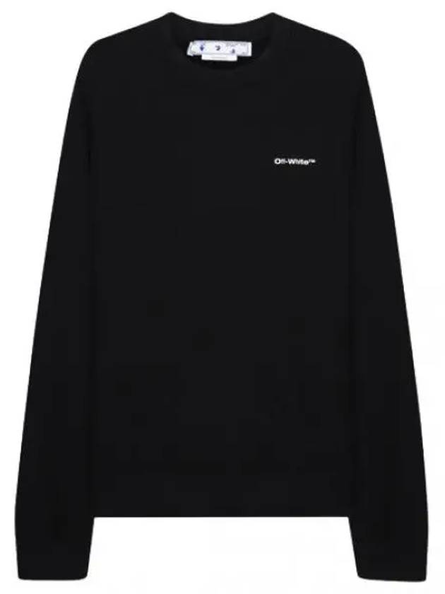 Wave Diagonal Slim Fit Sweatshirt - OFF WHITE - BALAAN 1