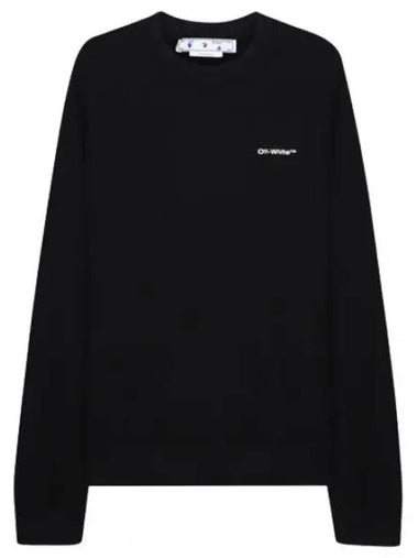 Wave Diagonal Slim Fit Sweatshirt - OFF WHITE - BALAAN 1