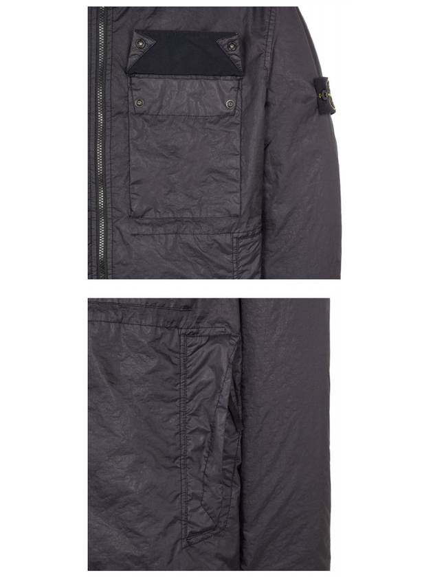 Men's Waffen Patch Membrana 3L TC Nylon Jacket Black - STONE ISLAND - BALAAN 6