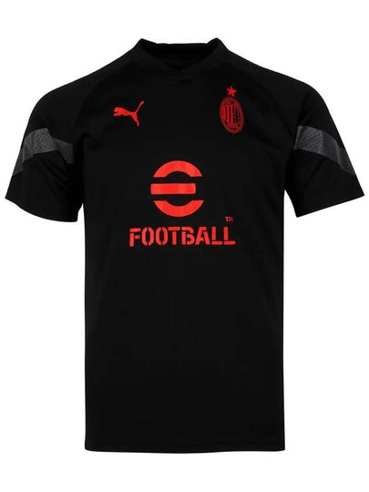 AC Milan Training Jersey Short Sleeve T-Shirt Black - PUMA - BALAAN 2