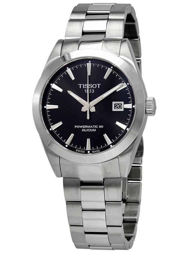 Tissot Gentleman Powermatic 80 Automatic Black Dial Watch T127.407.11.051.00 - TISSOT - BALAAN 1