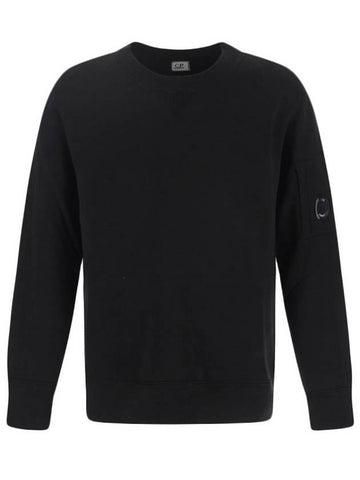 Lens Wappen Sweatshirt Black - CP COMPANY - BALAAN 1