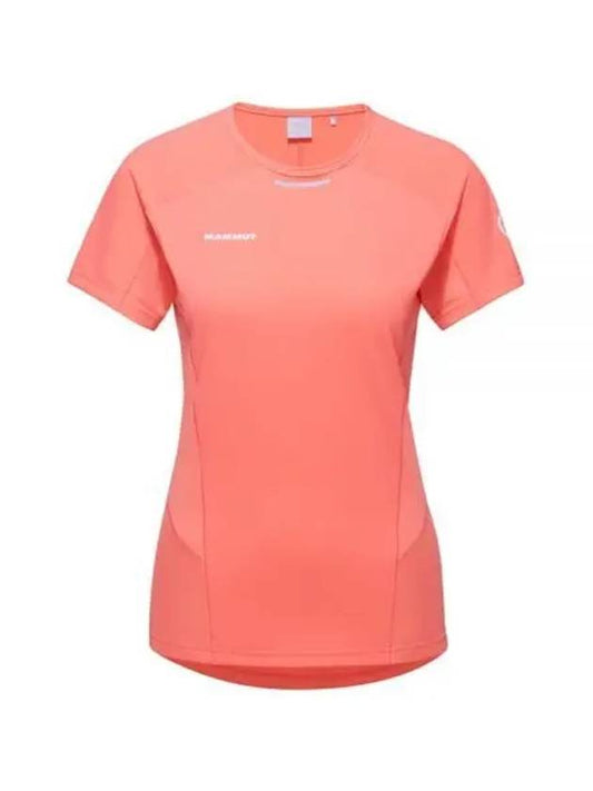 Aenergy FL ​​Short Sleeve T-Shirt Pink - MAMMUT - BALAAN 1