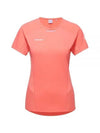 Aenergy FL ​​Short Sleeve T-Shirt Pink - MAMMUT - BALAAN 1