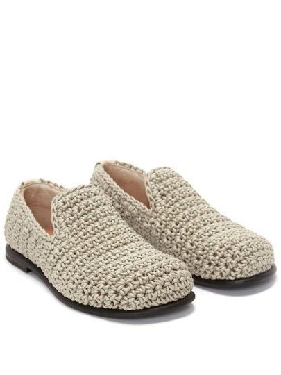 J.W. Anderson Crochet Moccasin Loafers - JW ANDERSON - BALAAN 2