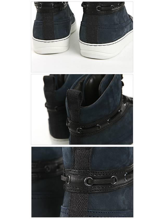 DP Sail Nubuck High Top Sneakers AM5MMDSVNE6B1 20 - LANVIN - BALAAN 6