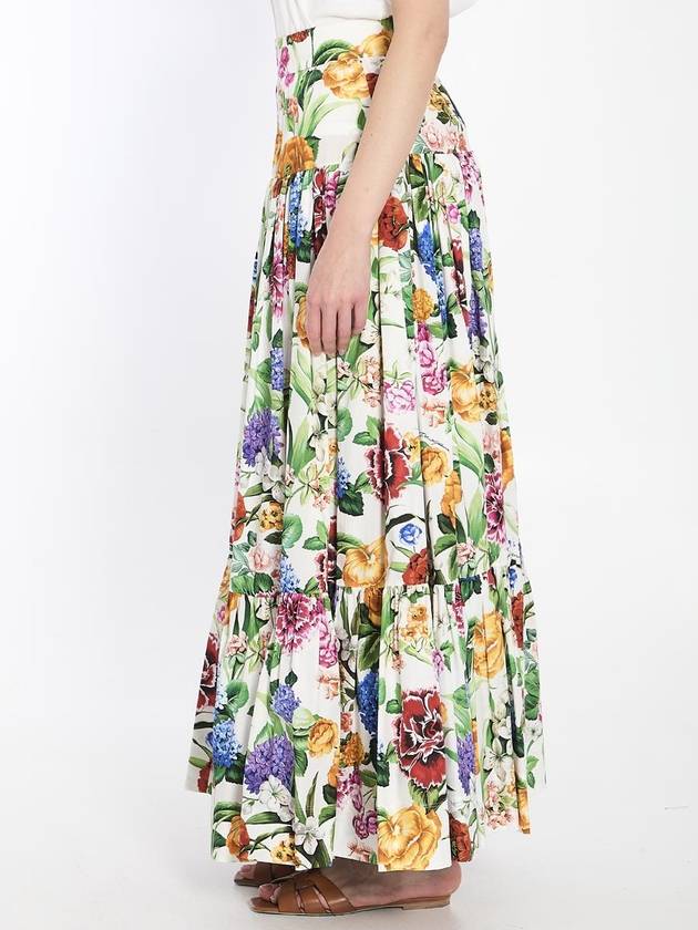 Maxi Floreal Skirt - DOLCE&GABBANA - BALAAN 3