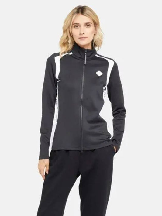 Solar Full Zip Mid Layer Zip Up Jacket Black - J.LINDEBERG - BALAAN 2