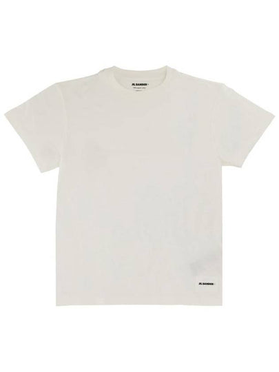 3 Pack Organic Cotton Short Sleeves T-shirt - JIL SANDER - BALAAN 2