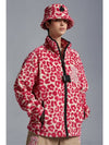 Teddy Zip-up Jacket White Pink - MONCLER - BALAAN 3