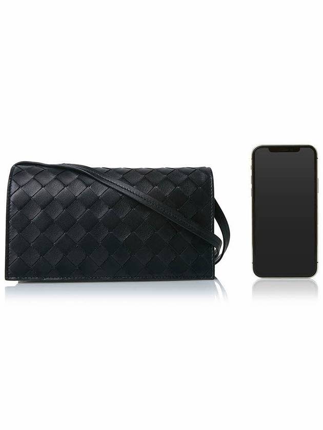 Intrecciato Mini Cross Bag Black - BOTTEGA VENETA - BALAAN 7