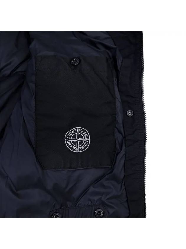 Crinkle Reps Re-Nylon Down Padding Black - STONE ISLAND - BALAAN 10