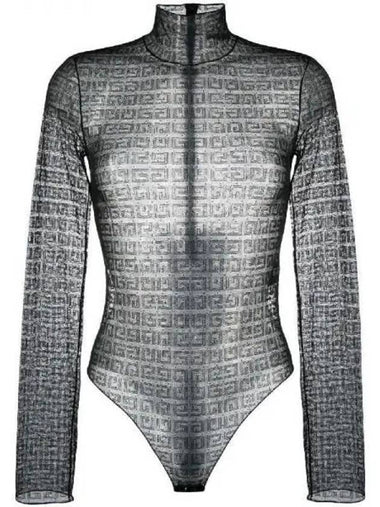 4G Monogram Sheer Bodysuit 271931 - GIVENCHY - BALAAN 1