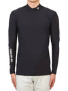 Men's SS Epoch Inner Long Sleeve T-Shirt Black - HORN GARMENT - BALAAN 2