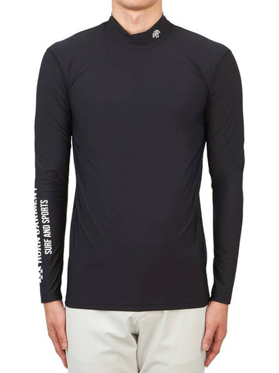 Men's SS Epoch Inner Long Sleeve T-Shirt Black - HORN GARMENT - BALAAN 2