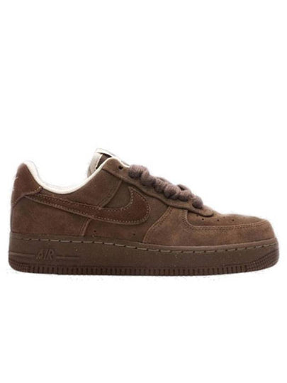 Air Force 1 07 Suede Low Top Sneakers Cacao Wow - NIKE - BALAAN 2