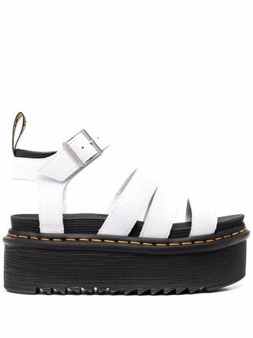 Blair Quad Hydro Leather Sandals White - DR. MARTENS - BALAAN 1