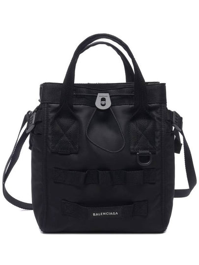 Army Logo Small Tote Bag Black - BALENCIAGA - BALAAN 2