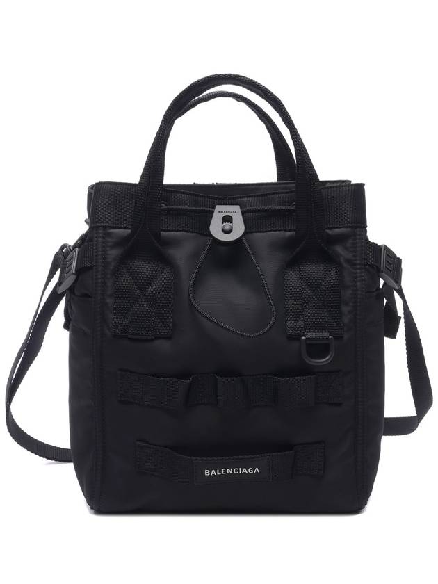 Army Logo Small Tote Bag Black - BALENCIAGA - BALAAN 3