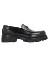 Terra Leather Loafers Black - GIVENCHY - BALAAN 1