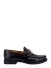 Gancini Ornament Loafer Black - SALVATORE FERRAGAMO - BALAAN 2