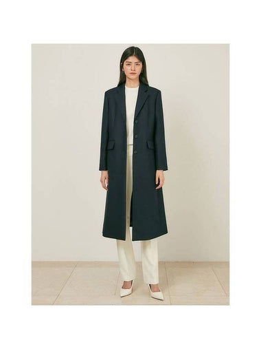 HAILEY Tailored Alfred Single Coat Navy - AME - BALAAN 1