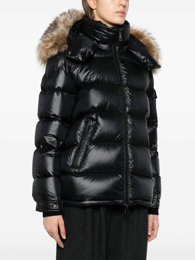 Women's My Upper Mairefur Short Down Padding Black - MONCLER - BALAAN 6