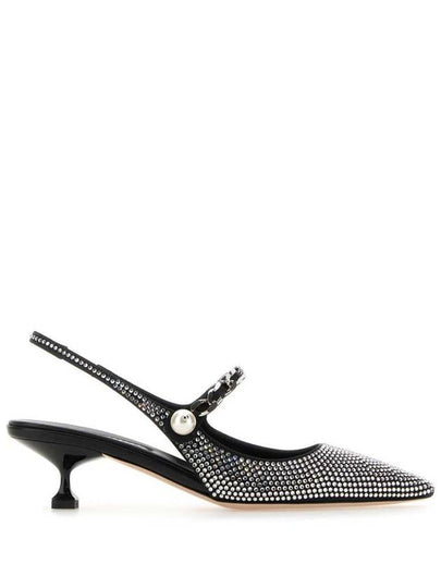 Heel Pumps 5I055EF0452AWL F0002 Silver - MIU MIU - BALAAN 2