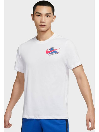 Story Pack Dry Fit Short Sleeve T-Shirt White - NIKE - BALAAN 2