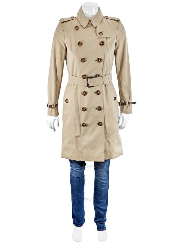 Burberry Ladies Sandringham Cotton Gabardine Trench Coat Brand Size 4 US Size 2 - BURBERRY - BALAAN 1