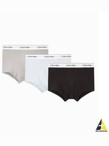 UNDERWEAR Men s Modern Cotton Trunks 3PK NB3963PSW - CALVIN KLEIN - BALAAN 1