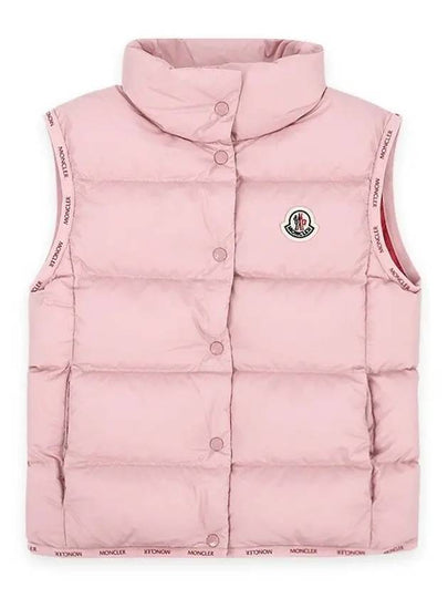 Kids BADIA Down Padded Vest Pink 1A00037 54A81 501 - MONCLER - BALAAN 2