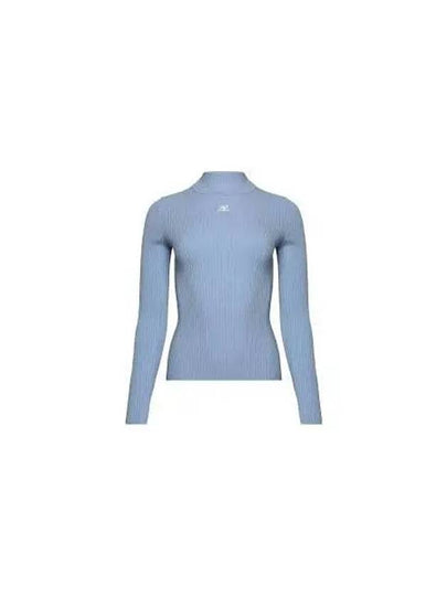 Hooded Sweatshirt PERMPU022FI0001 7005 SKY - COURREGES - BALAAN 2