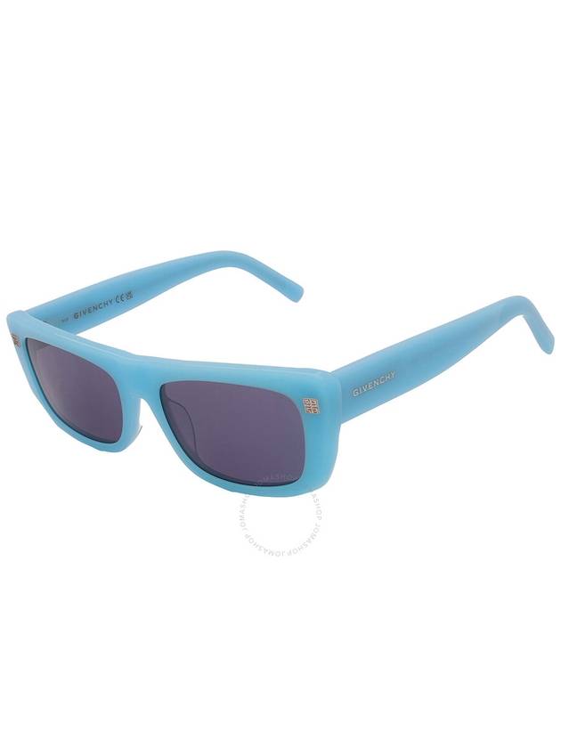 Givenchy Blue Browline Ladies Sunglasses GV40047U 84V 57 18 140 - GIVENCHY - BALAAN 3