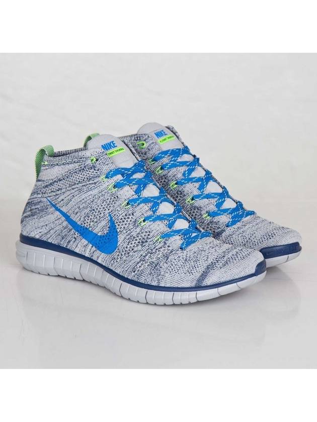 Flyknit Chukka Low Top Sneakers Wolf Grey - NIKE - BALAAN 2