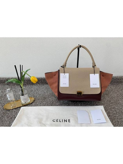 Trapeze medium gold plated - CELINE - BALAAN 2