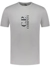 30/1 Jersey British Sailor Short Sleeve T-Shirt Grey - CP COMPANY - BALAAN 1