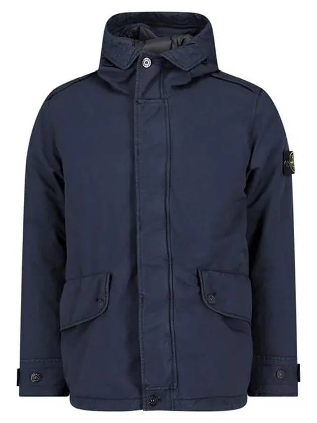 David-TC Down Short Parka Navy - STONE ISLAND - BALAAN 3