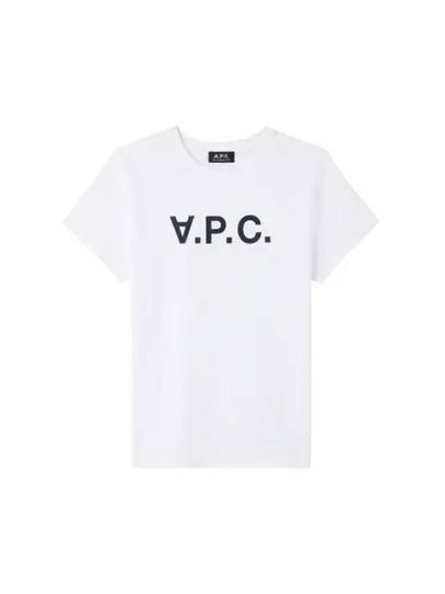 VPC Logo Short Sleeve T-Shirt White - A.P.C. - BALAAN 2