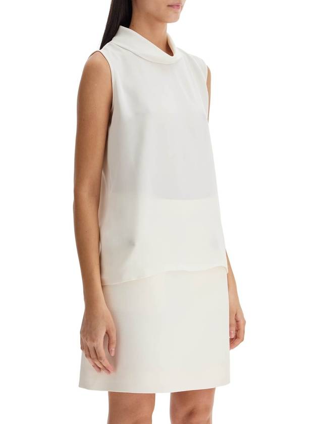 sleeveless silk top without - VALENTINO - BALAAN 2