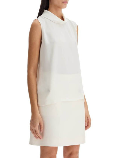 sleeveless silk top without - VALENTINO - BALAAN 2