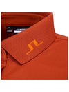 Size S Orange Tour Tech Golf Short Sleeve PK - J.LINDEBERG - BALAAN 5