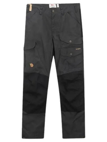 VIDDA PRO TROUSERS Regular Dark Gray 81760R 030 M BLACK Mountaineering Clothes Pants - FJALL RAVEN - BALAAN 1