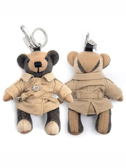 Thomas Bear Keychain Beige - BURBERRY - BALAAN 2