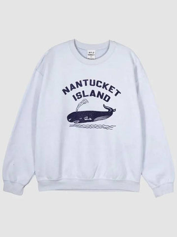 Unisex Nantucket Whale Sweatshirt FG EXTSTRWASSKY - WILD DONKEY - BALAAN 1