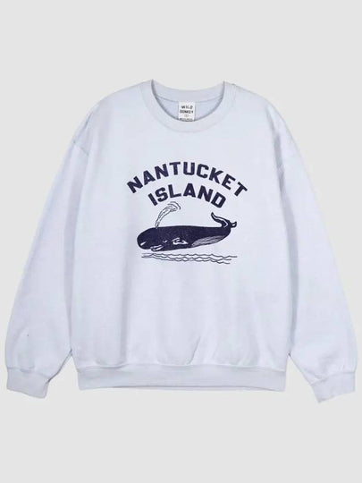 Unisex Nantucket Whale Sweatshirt FG EXTSTRWASSKY - WILD DONKEY - BALAAN 2