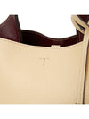 Logo Mini Leather Tote Bag Beige - TOD'S - BALAAN 9