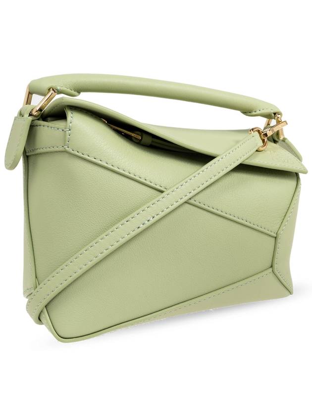 Loewe Shoulder Bag 'Puzzle Mini', Women's, Green - LOEWE - BALAAN 4