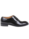 Men's Brushed Calfskin Oxford Black - MAISON MARGIELA - BALAAN.